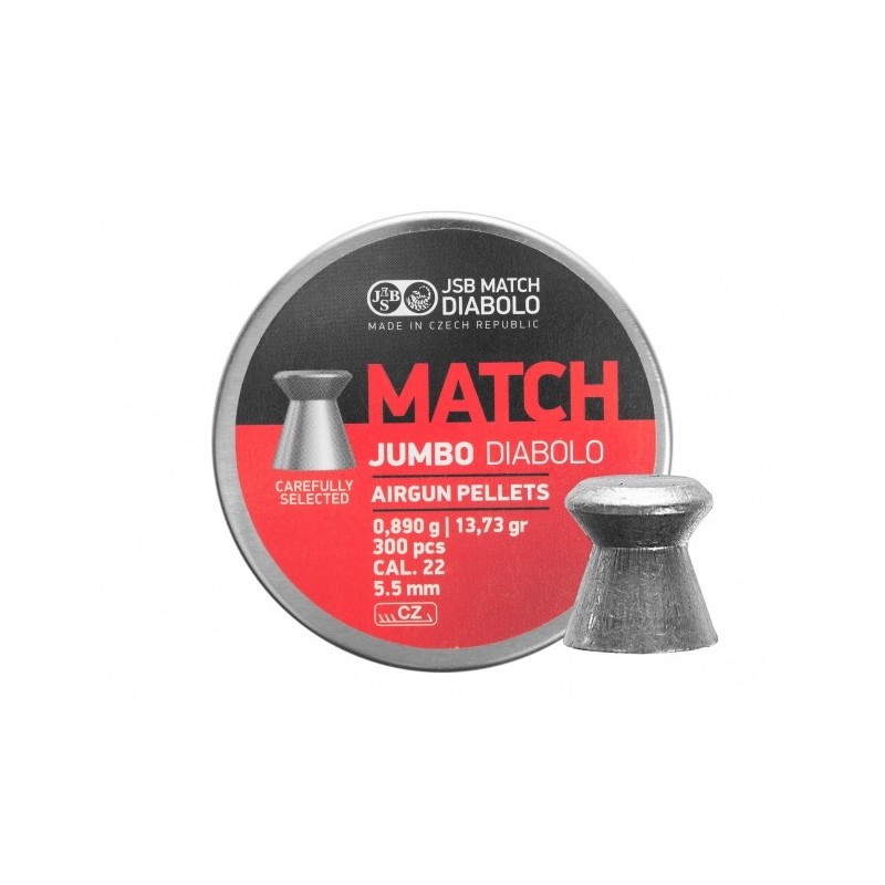   Śrut diabolo JSB Jumbo Match 5,50/300 - 1 - Śrut 5,5 mm