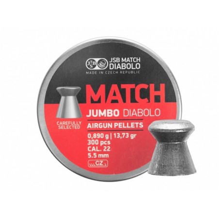   Śrut diabolo JSB Jumbo Match 5,50/300 - 1 - Śrut 5,5 mm