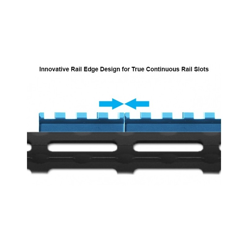   Szyna Picatinny Leapers UTG PRO M-LOK 8 slotów - 2 - Montaże