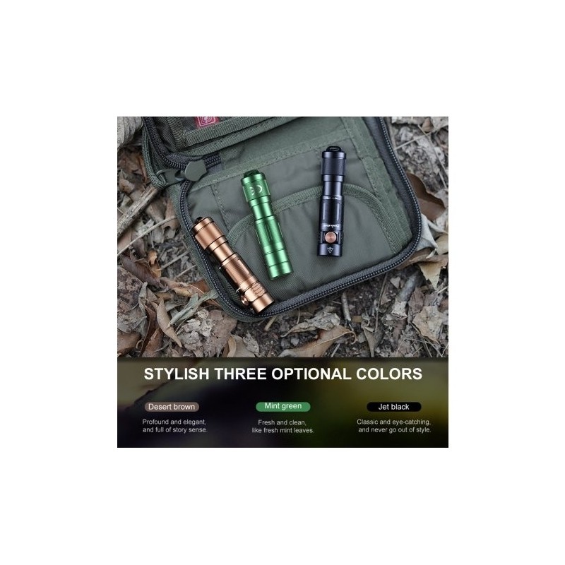   Latarka diodowa Fenix E05R czarna - 13 - INNE