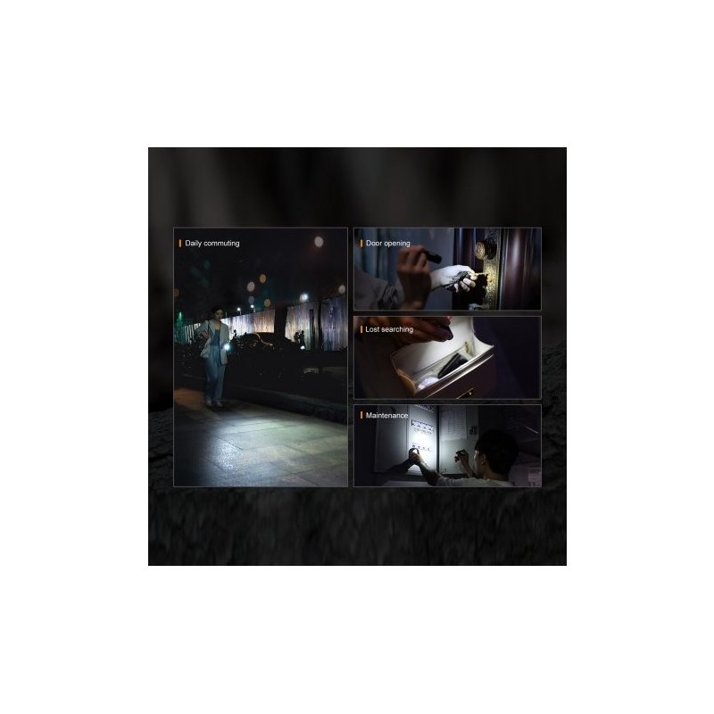   Latarka diodowa Fenix E05R czarna - 14 - INNE