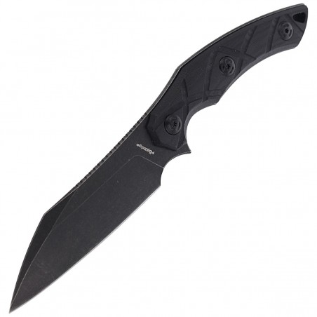 Nóż FoxEdge Lycosa 1 Black G10, Black Stonewashed by Simonutti (FE-018)