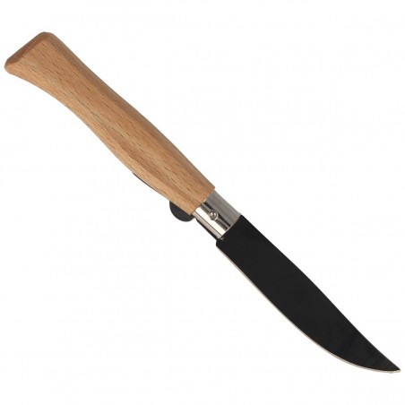Nóż MAM Black Titanium, Beech Wood 83mm (2085)