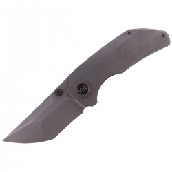 Nóż WE Knife Thug Gray Ti, Gray Hand Rubbed Blade by Christensen (2103B)