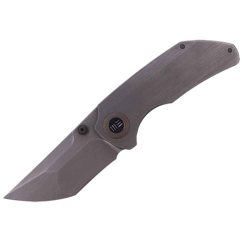 Nóż WE Knife Thug Gray Ti, Gray Hand Rubbed Blade by Christensen (2103B)