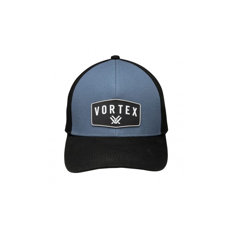   Czapka z daszkiem męska Vortex GO Big Patch niebiesko-szara - 1 - Czapki