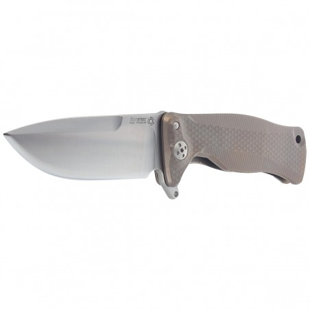 Nóż LionSteel SR11 Titanium Bronze, Satin Finish (SR11 B)