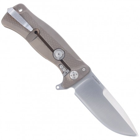 Nóż LionSteel SR11 Titanium Bronze, Satin Finish (SR11 B)