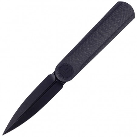 Nóż WE Knife Eidolon Dagger Twill Carbon Fiber, Black Stonewashed by Justin Lundquist (WE19074B-C)