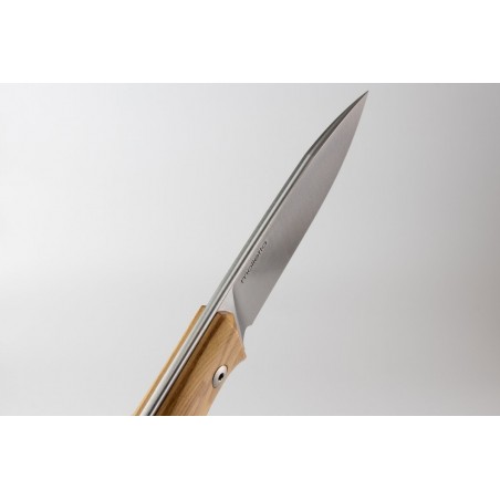 Nóż LionSteel Bushcraft Olive Wood, Satin Blade (B35 UL)