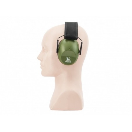   Słuchawki RealHunter Passive oliwkowe - 5 - Ochrona i BHP