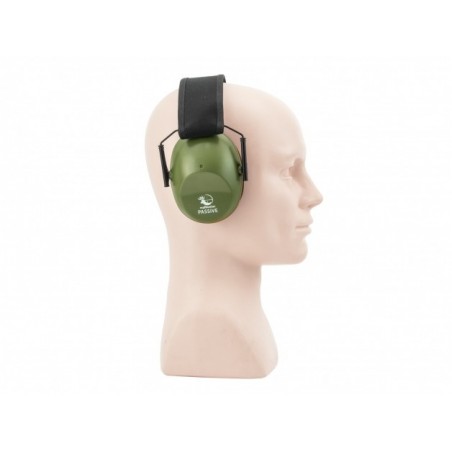   Słuchawki RealHunter Passive oliwkowe - 6 - Ochrona i BHP