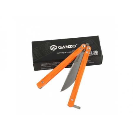   Nóż składany Ganzo Firebird G766-OR motylek - 5 - Noże składane