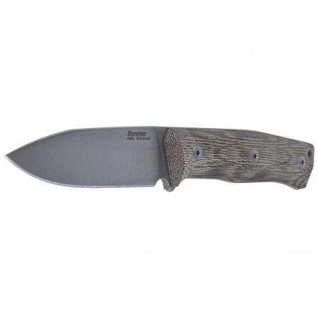 Nóż LionSteel Bushcraft Green Canvas, Satin Blade (B35 CVG)