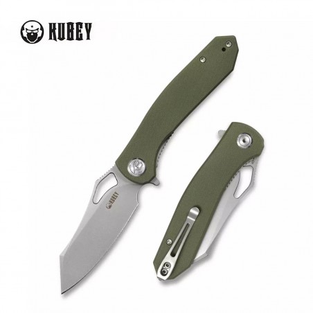 Nóż Kubey Knife Drake, Green G10, Bead Blasted D2 by Maksim Tkaczuk (KU310C) Nóż Kubey Knife Drake, Green G10, Bead Blasted D2 by Maksim Tkaczuk (KU310C)