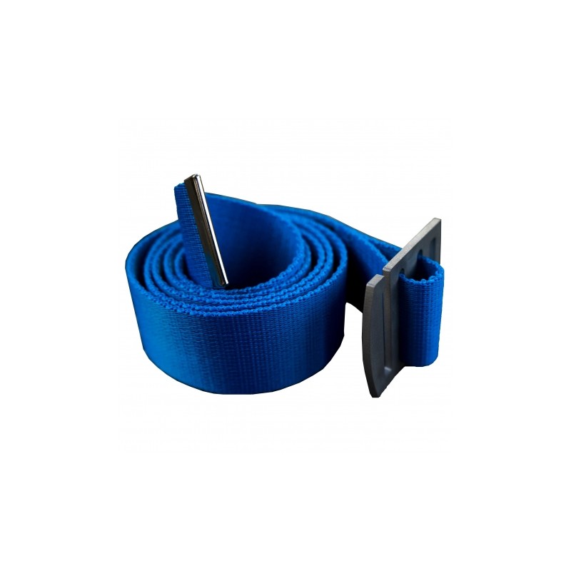   Pasek TigerWood 40 mm niebieski - 1 - Spodnie