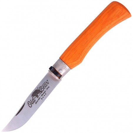 Nóż Antonini Old Bear Laminated Orange, Satin Stainless (9307/23_MOK)