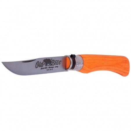 Nóż Antonini Old Bear Laminated Orange, Satin Stainless (9307/23_MOK)