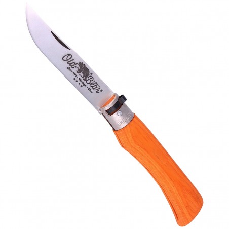 Nóż Antonini Old Bear Laminated Orange, Satin Stainless (9307/23_MOK)