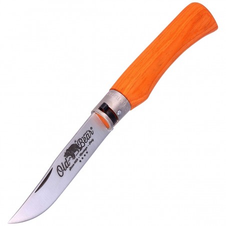 Nóż Antonini Old Bear Laminated Orange, Satin Stainless (9307/23_MOK)