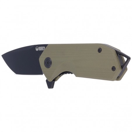 Nóż Kubey Knife Campe, Green G10, Dark Stonewashed D2 (KU203H)