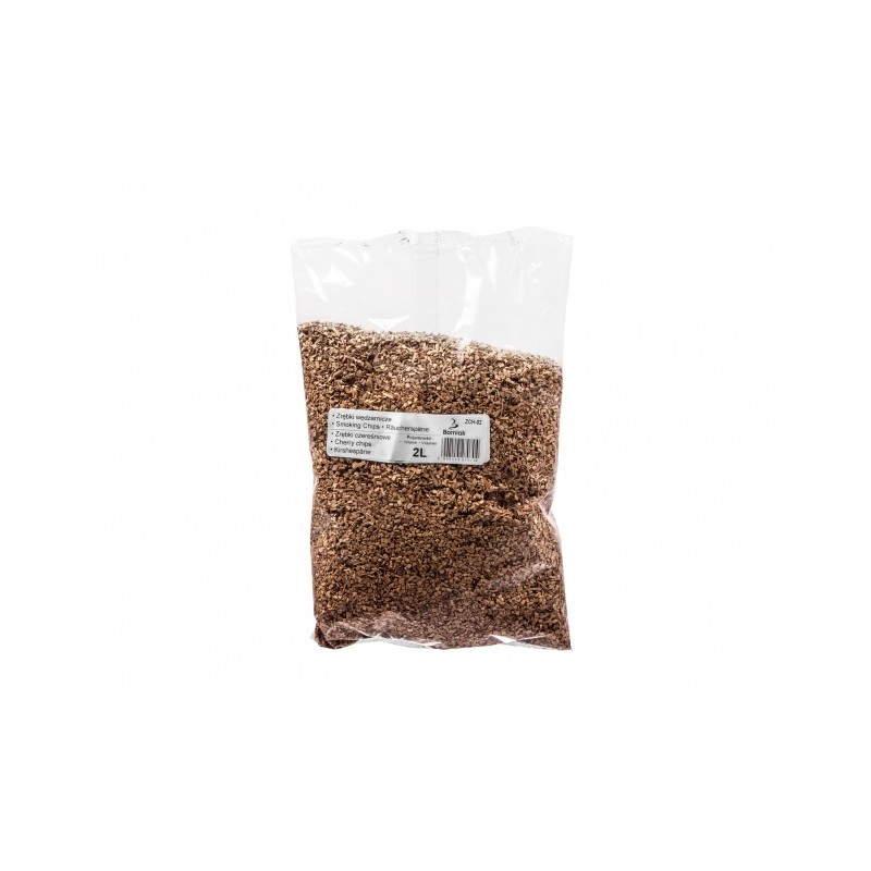   Zrębki z drewna czereśni Borniak 2L ZCH-02 - 1 - Grille i wędzarnie