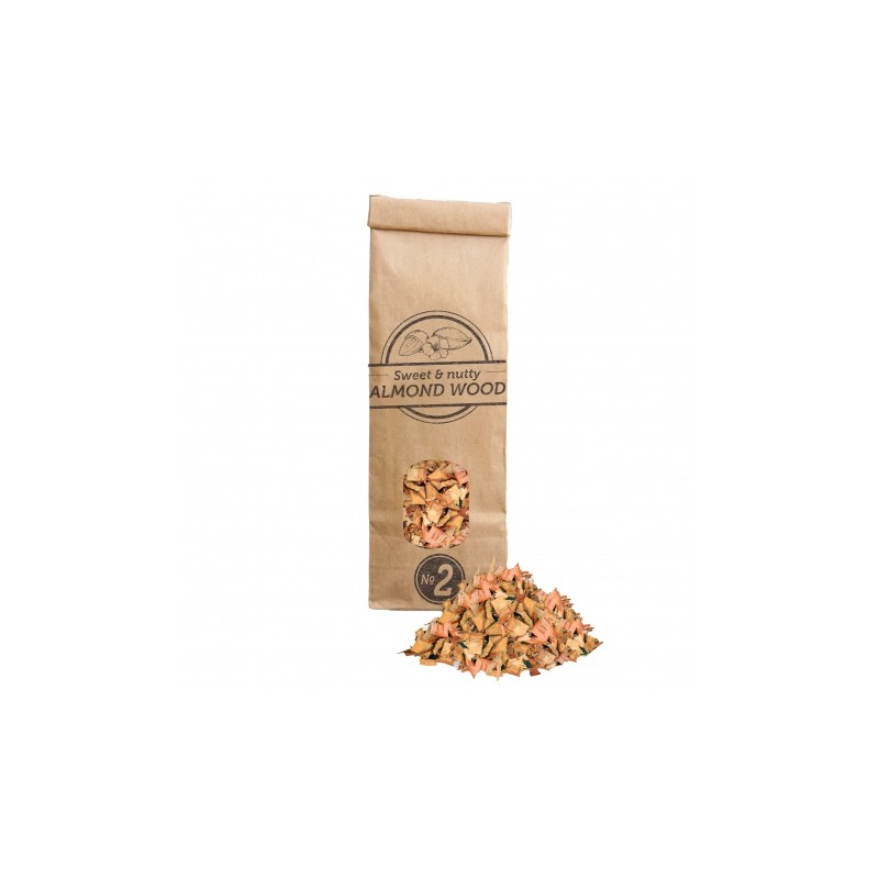   Smokey Olive Wood Migdałowe zrębki wędzarnicze No 2 500 ml - 1 - Grille i wędzarnie