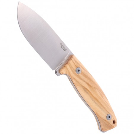 Nóż LionSteel Bushcraft Olive Wood, Satin Blade M390 (M2M UL)