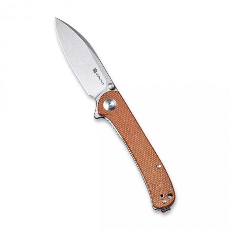 Nóż Sencut Scepter Brown Micarta, Stonewashed 9Cr18MoV (SA03D)
