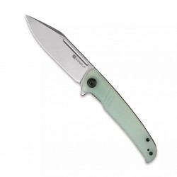 Nóż Sencut Brazoria Natural G10, Silver Bead Blasted D2 (SA12B)