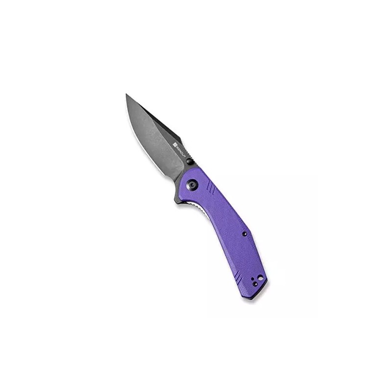 Nóż Sencut Actium Purple G10, Black Stonewashed D2 (SA02D)