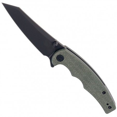 Nóż Civivi P87 Micarta Green, Black Stonewashed Nitro-V by Kaila Cumings (C21043-3)