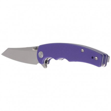 Nóż Civivi P87 G10 Purple, Silver Bead Blasted Nitro-V by Kaila Cumings (C21043-2)