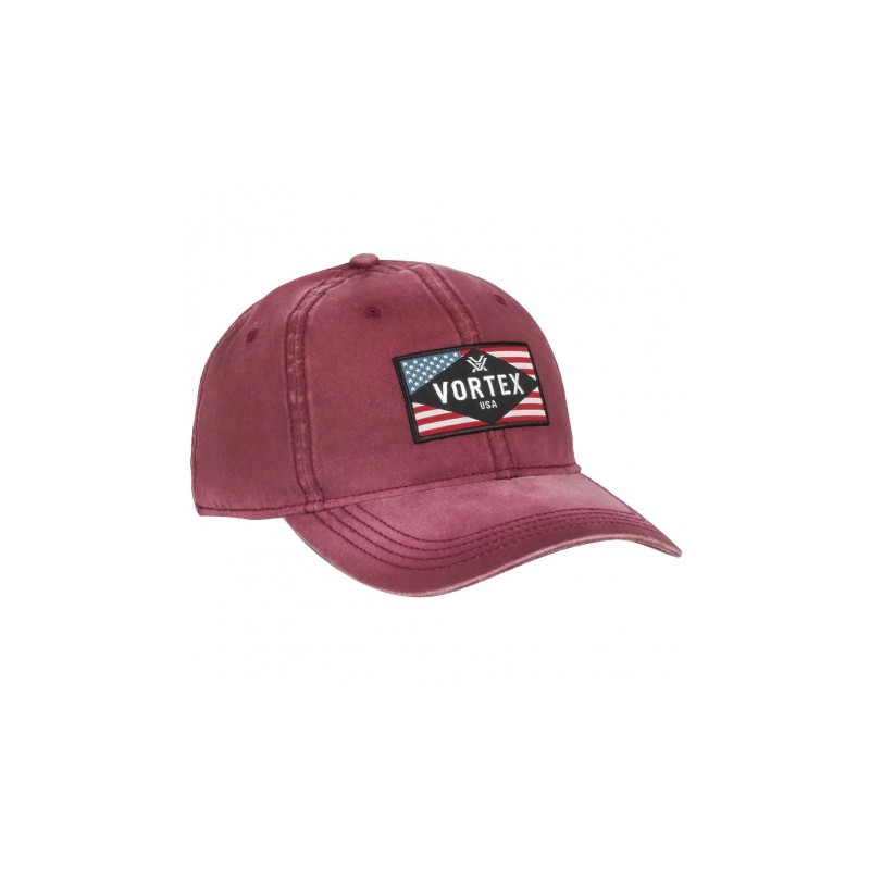   Czapka z daszkiem męska Vortex Rank and File Twill kasztanowaty - 1 - Czapki