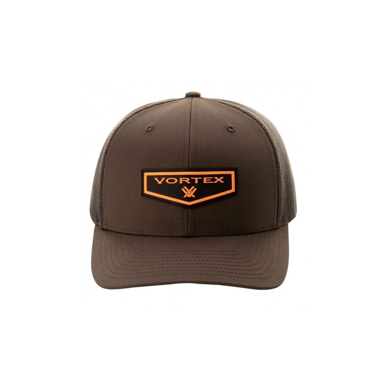   Czapka z daszkiem męska Vortex Strong Point brązowa - 2 - Czapki