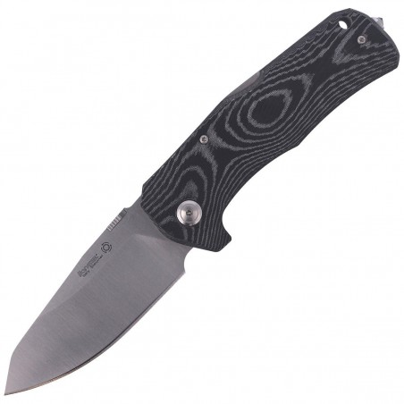 Nóż LionSteel TM1 Micarta Black, Satin Blade (TM1 MS)