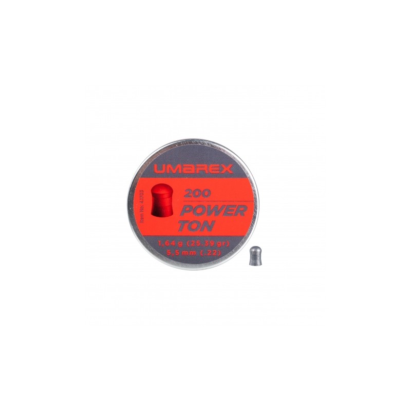   Śrut Umarex Power Ton 5,5 mm 200 szt. - 1 - Śrut 5,5 mm
