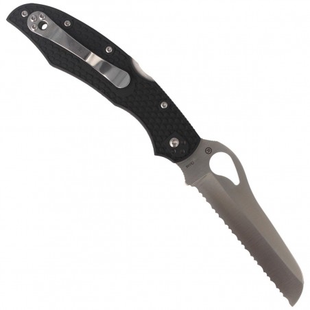 Nóż Spyderco Byrd Cara Cara Rescue 2 FRN Black, Spyder (BY17SBK2)