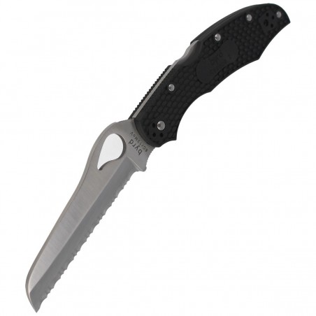 Nóż Spyderco Byrd Cara Cara Rescue 2 FRN Black, Spyder (BY17SBK2)