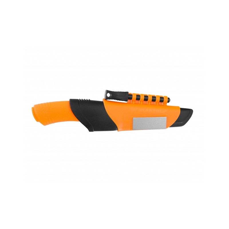   Nóż Morakniv Bushcraft Survival czarno-pomarańczowy stal nierdzewna - 4 - Noże z głownią stałą