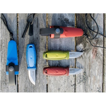   Nóż Morakniv Eldris żółty z zestawem Neck Knife stal nierdzewna - 3 - Noże z głownią stałą