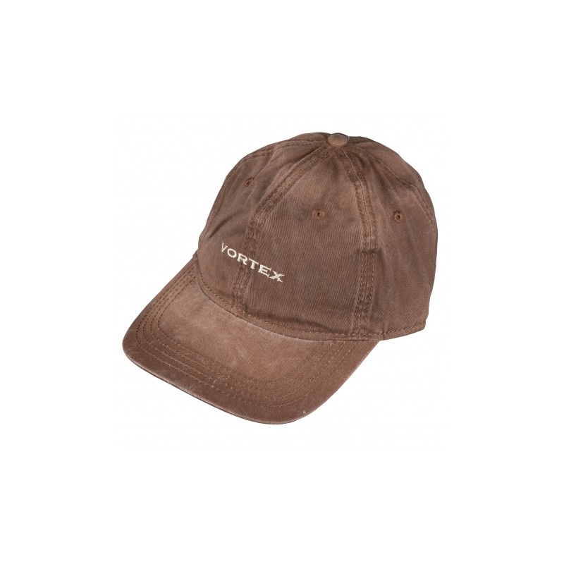   Czapka z daszkiem męska Vortex Logo Cap brązowa - 2 - Letnie