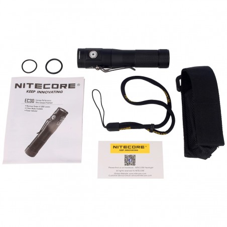 Latarka NiteCore 1800lm, 1x18650 / 3500mAh (EC30)