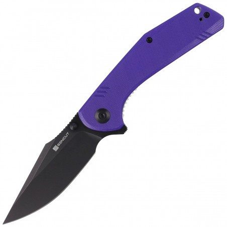 Nóż Sencut Actium Purple G10, Black Stonewashed D2 (SA02D)