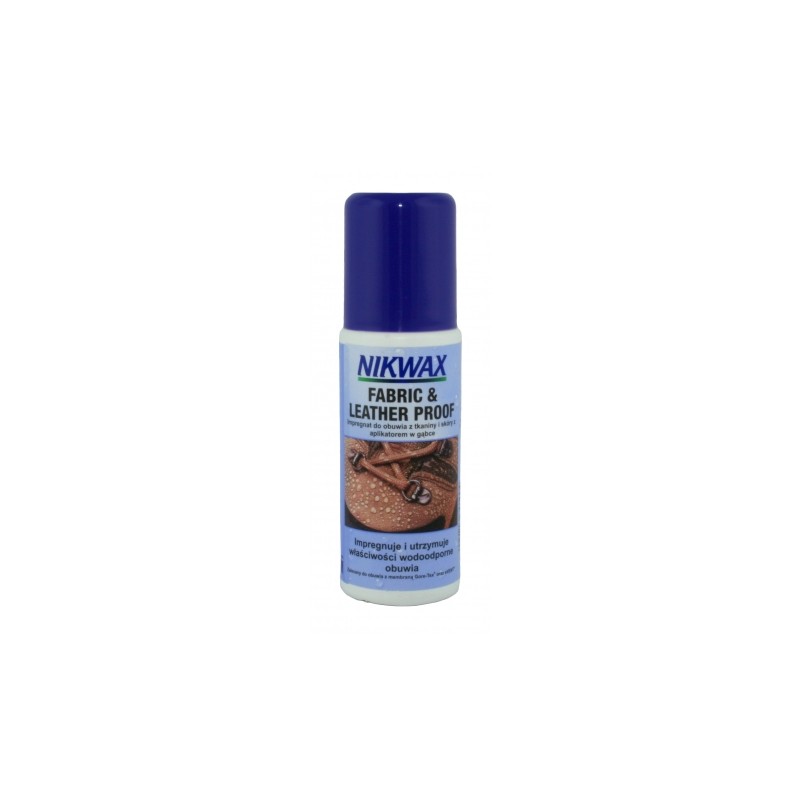   Nikwax NI-05 impregnat skóra/tkanina gąbka 125 ml - 1 - Akcesoria do odzieży