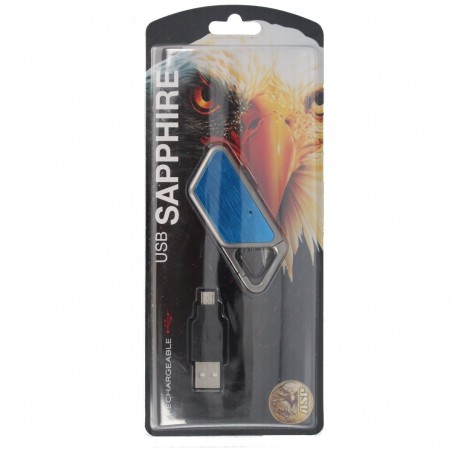 Latarka ASP Sapphire USB LED Aluminium Blue- 53650
