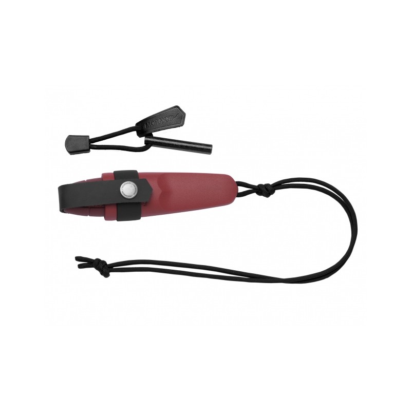   Nóż Morakniv Eldris czerwony z zestawem Neck Knife stal nierdzewna - 3 - Noże z głownią stałą