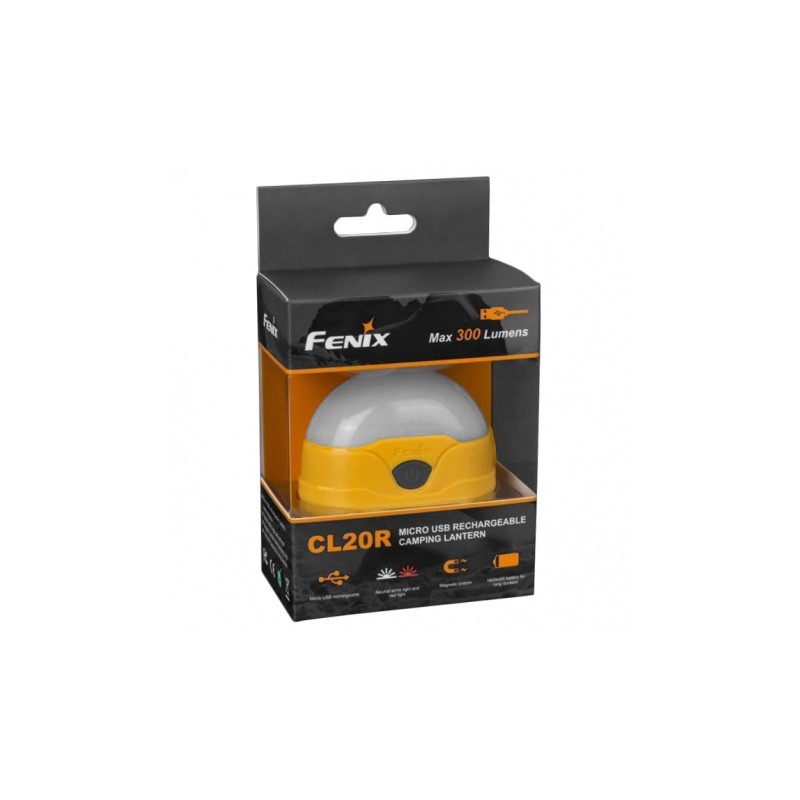   Latarka diodowa Fenix CL20R - kempingowa żółta - 7 - Latarki i zasilanie