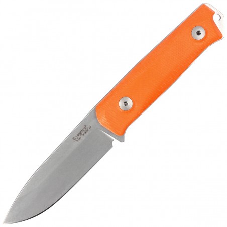 Nóż LionSteel Bushcraft Orange G10, Stone Washed Sleipner by Molletta (B41 GOR)