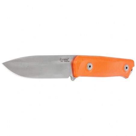 Nóż LionSteel Bushcraft Orange G10, Stone Washed Sleipner by Molletta (B41 GOR)